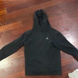Nike jordan black youth large hoodie